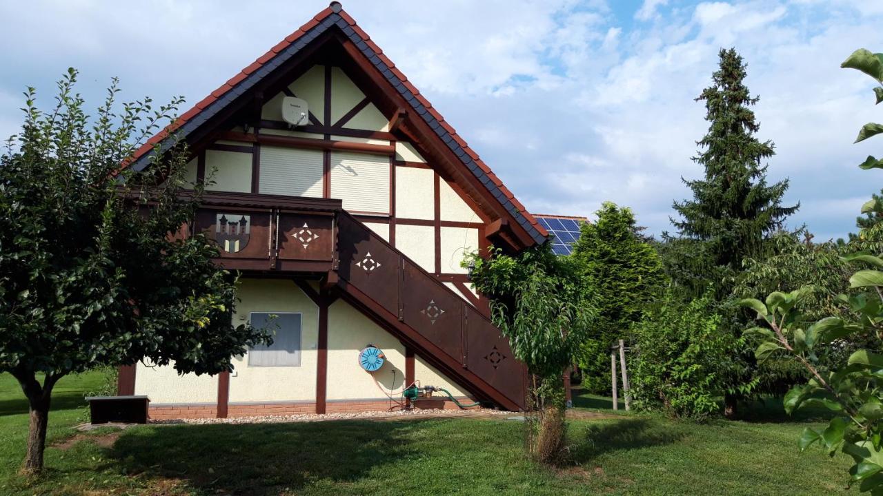 Ferienwohnung Zur Saaleaue Wettin Bagian luar foto